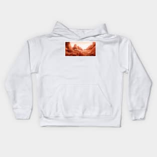 Mountains watercolor Kids Hoodie